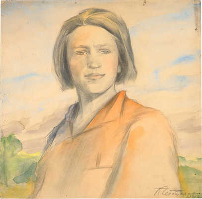 Чеботарёв Константин Константинович. Женский портрет